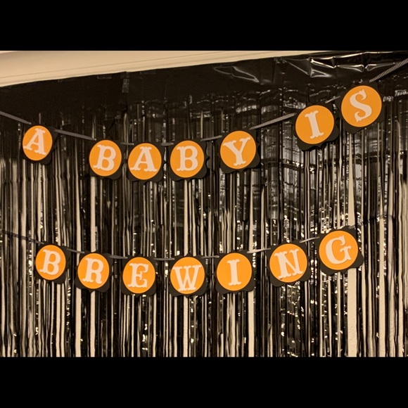 ⚡️SALE⚡️ Baby Is Brewing - Baby shower sign - Picture 3 of 3